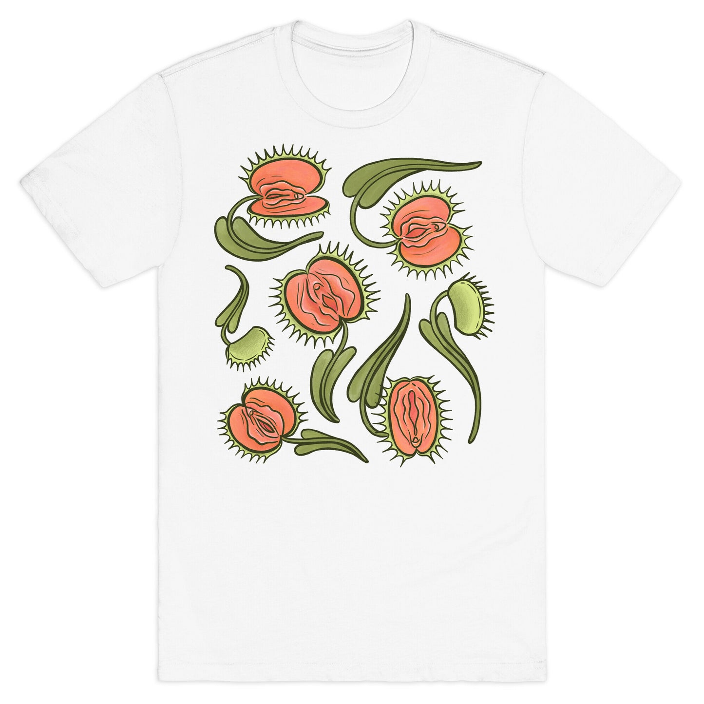 Venus Flytrap Vulvas T-Shirt