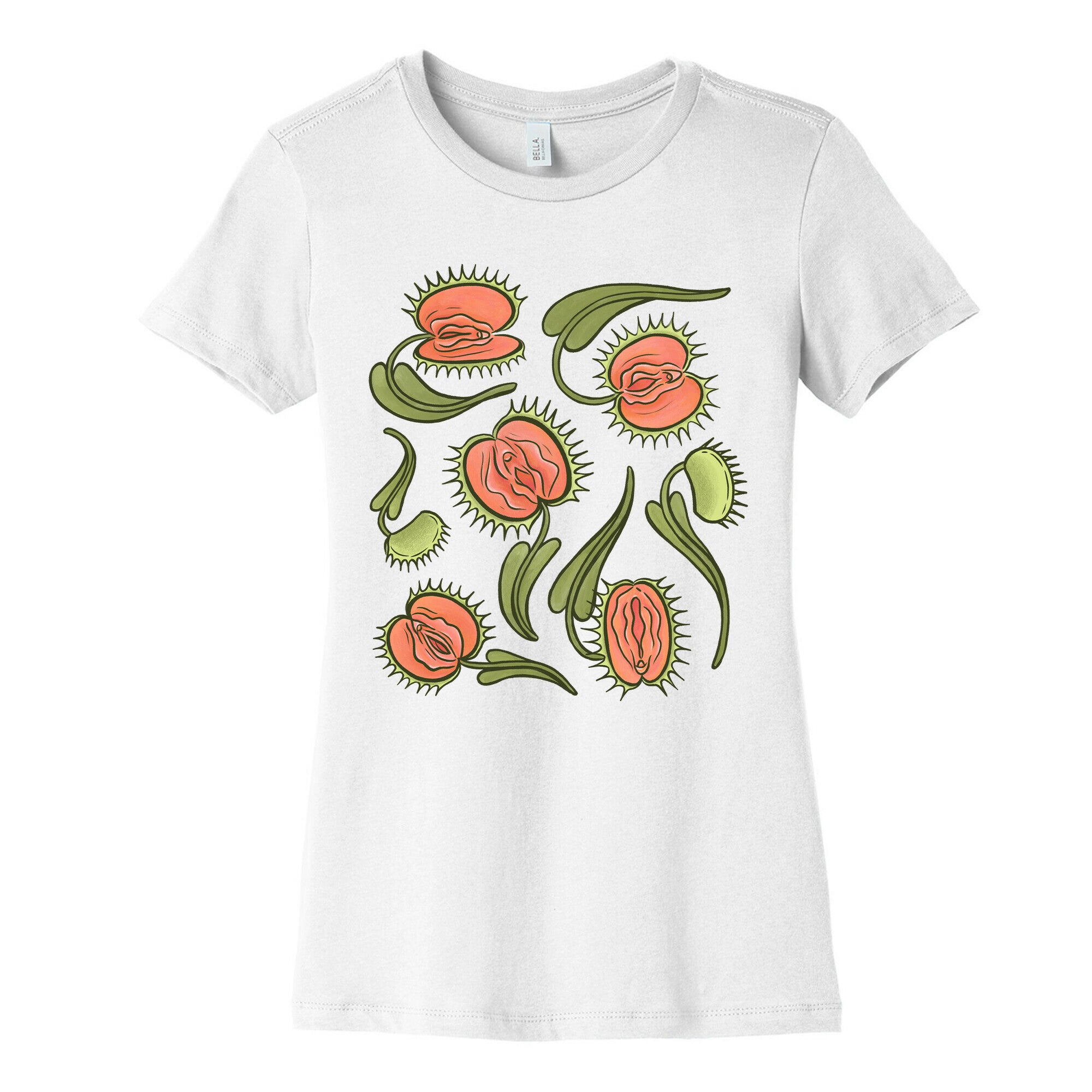 Venus Flytrap Vulvas Women's Cotton Tee