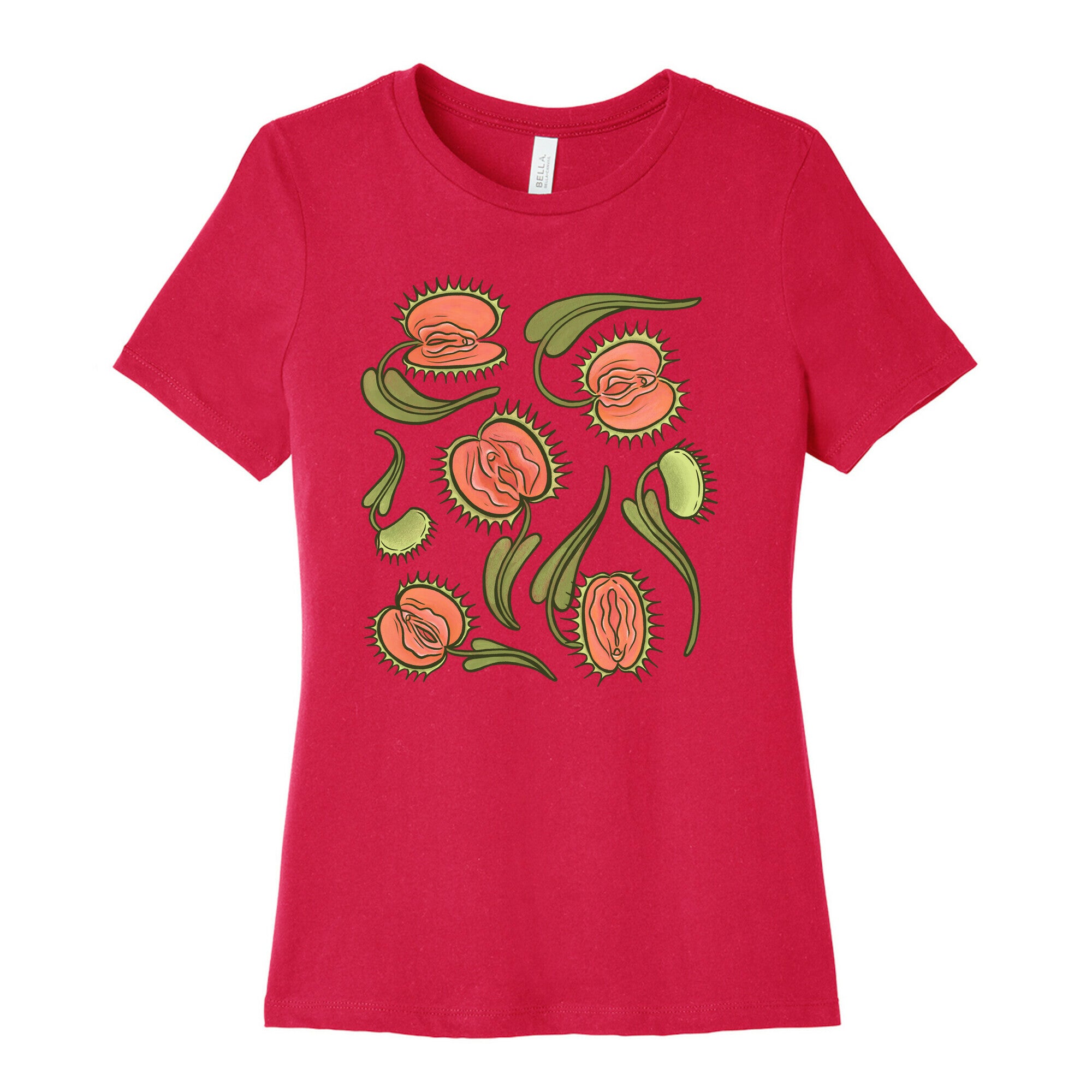Venus Flytrap Vulvas Women's Cotton Tee