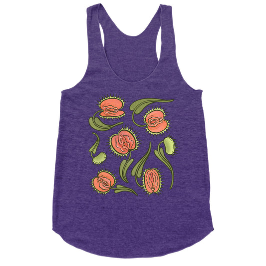 Venus Flytrap Vulvas Racerback Tank