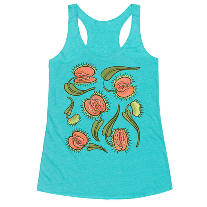 Venus Flytrap Vulvas Racerback Tank