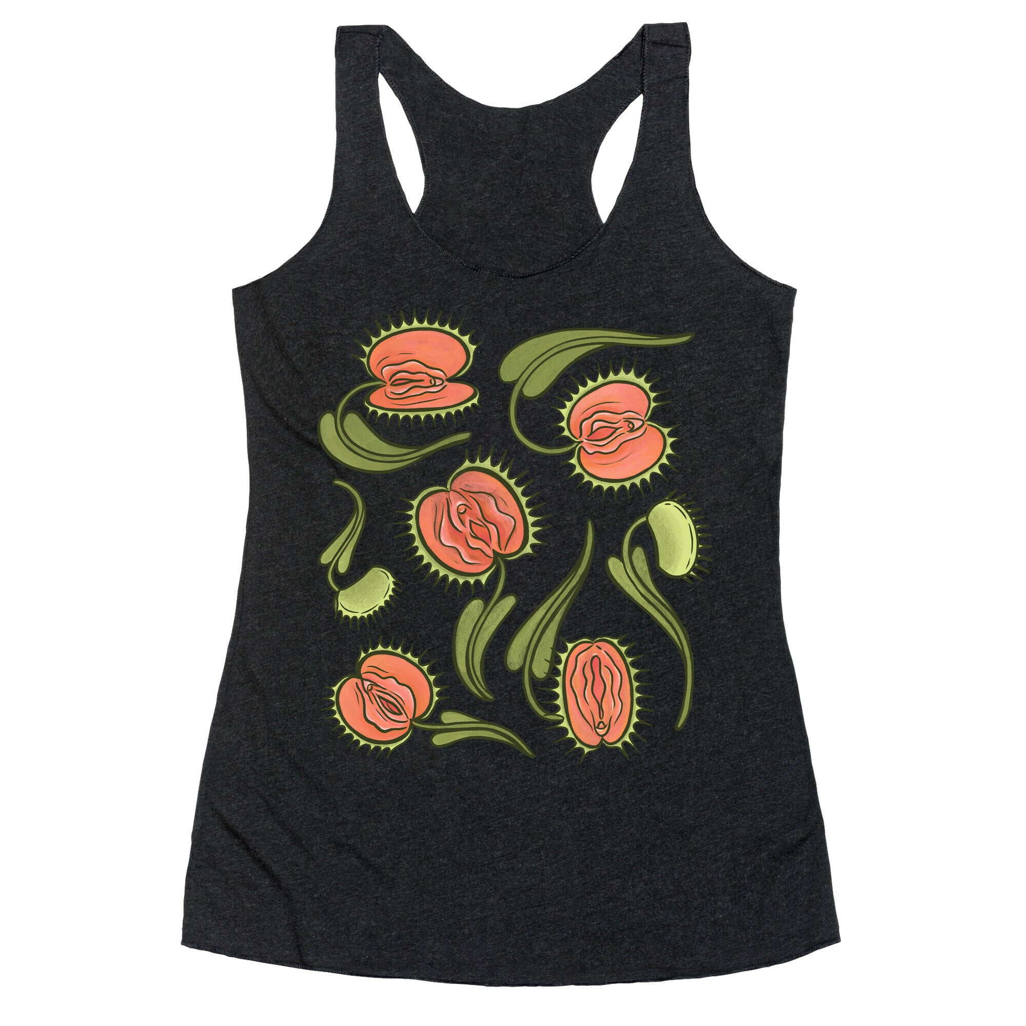 Venus Flytrap Vulvas Racerback Tank