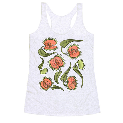 Venus Flytrap Vulvas Racerback Tank