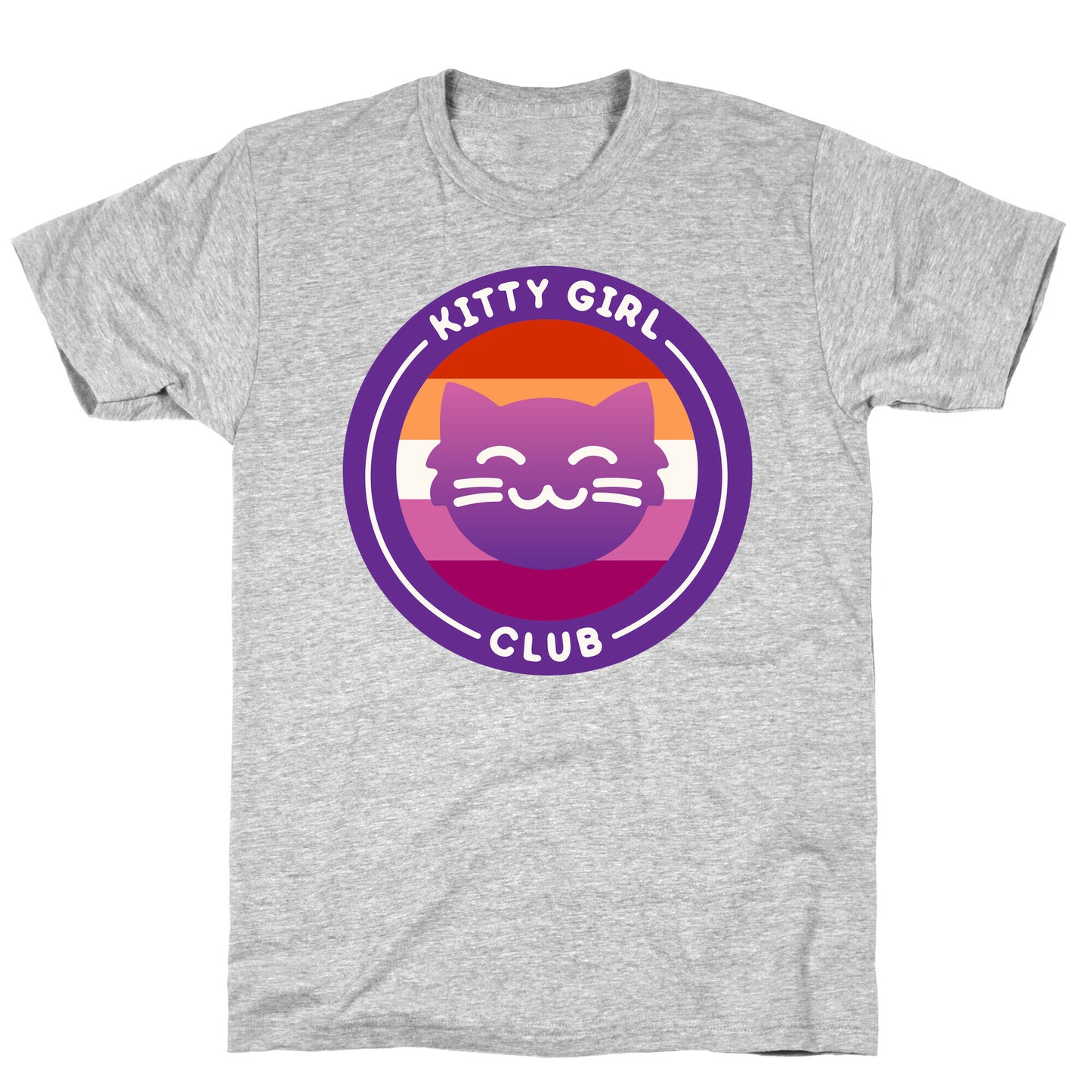 Kitty Girl Club Patch T-Shirt