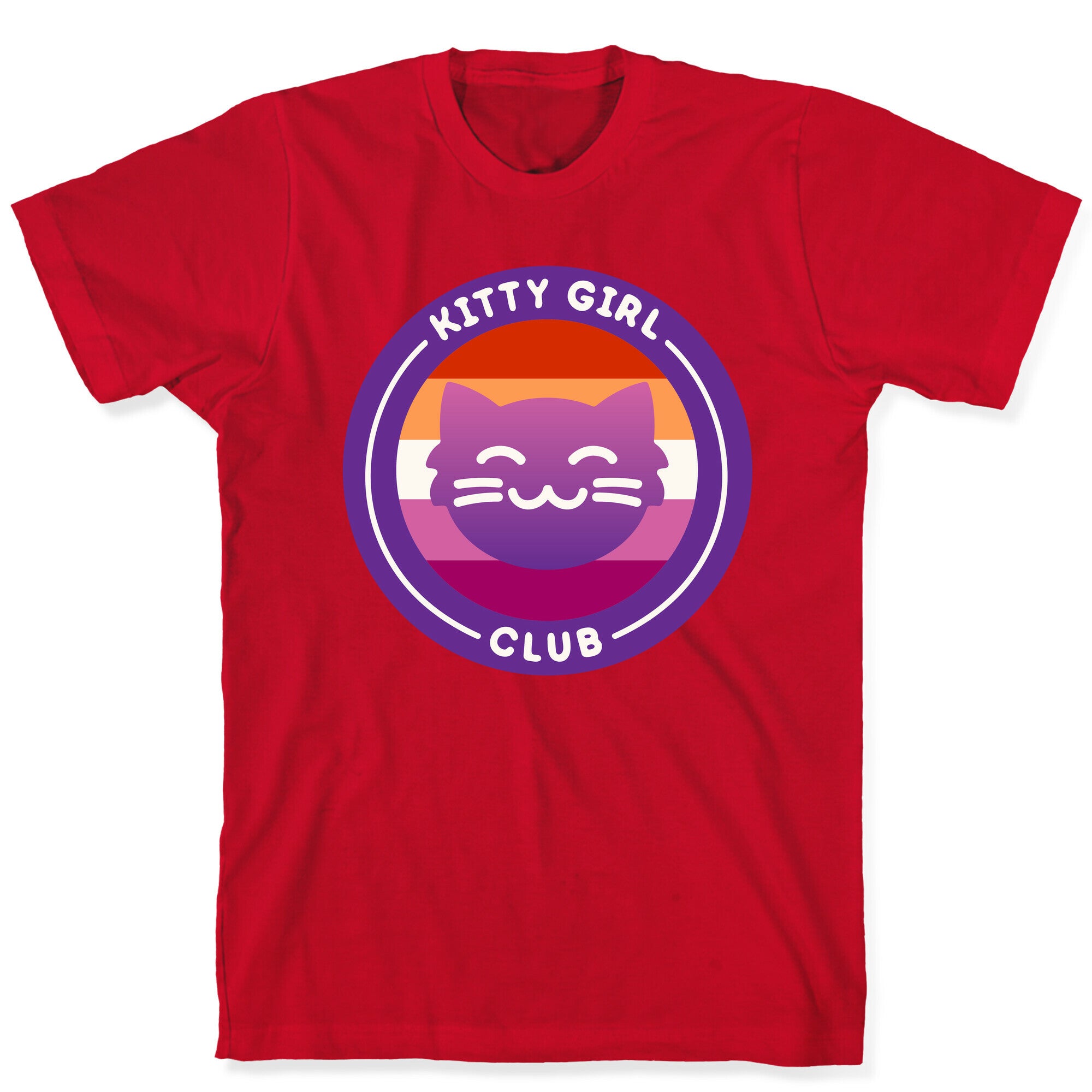 Kitty Girl Club Patch T-Shirt