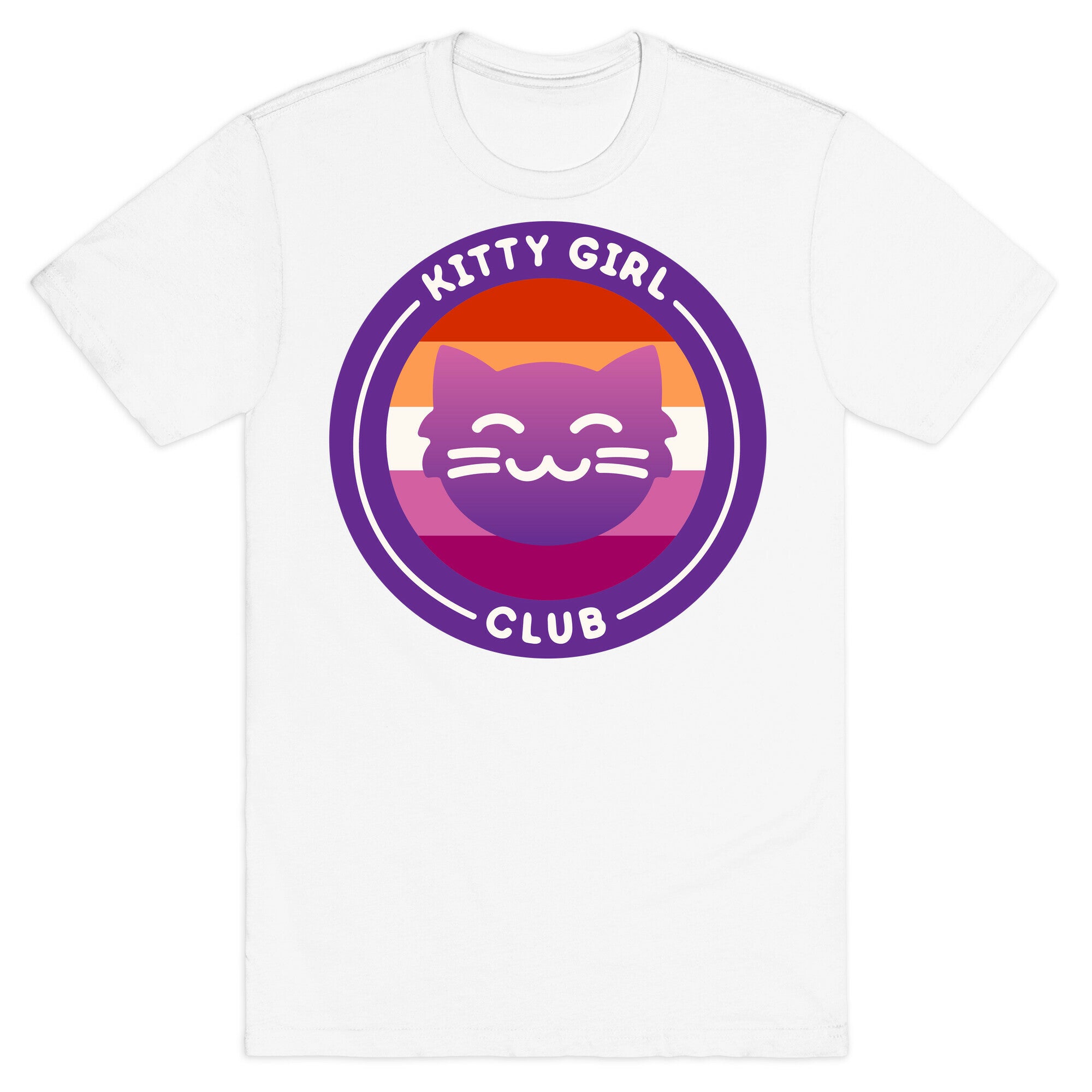 Kitty Girl Club Patch T-Shirt