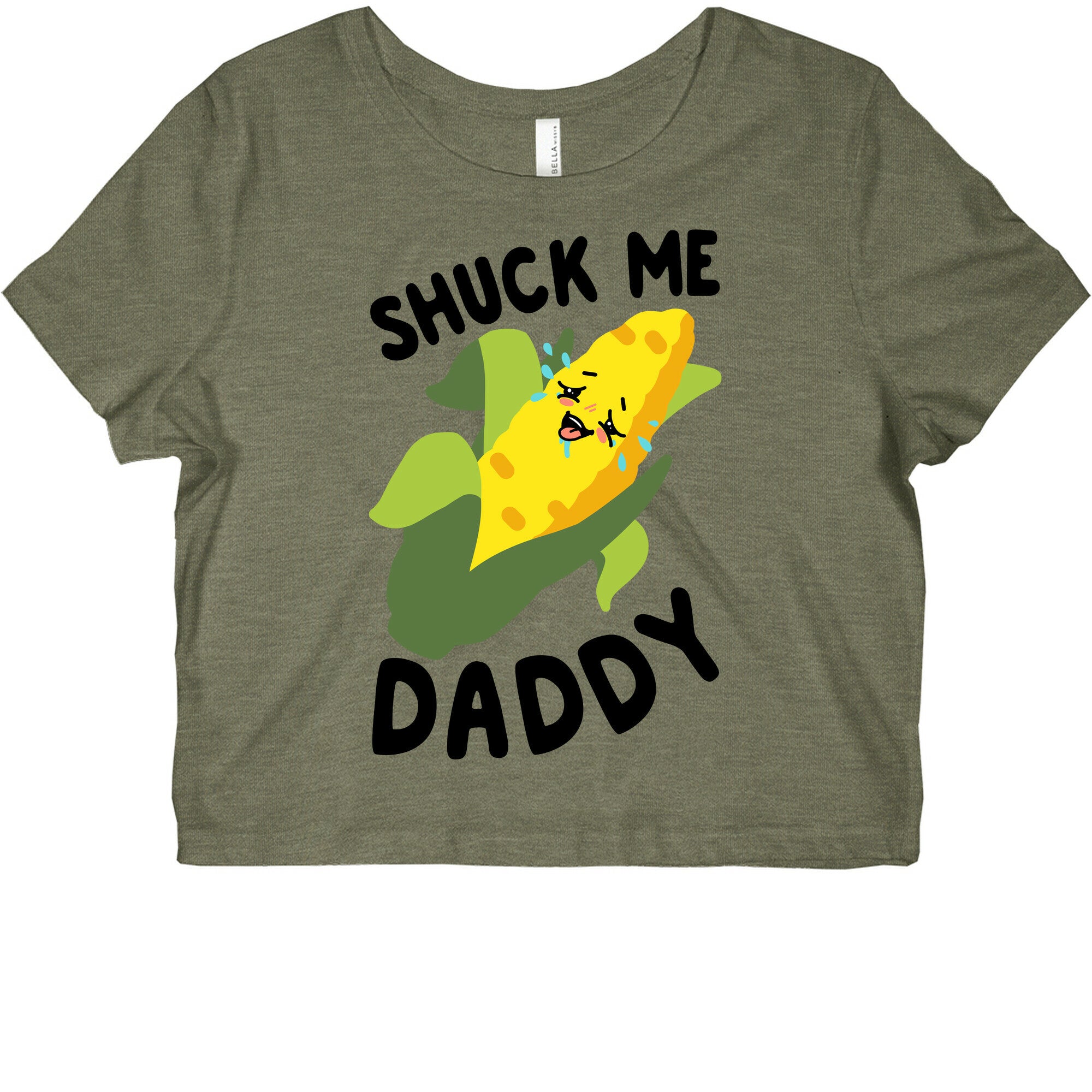 Shuck Me Daddy Graphic Baby Tee
