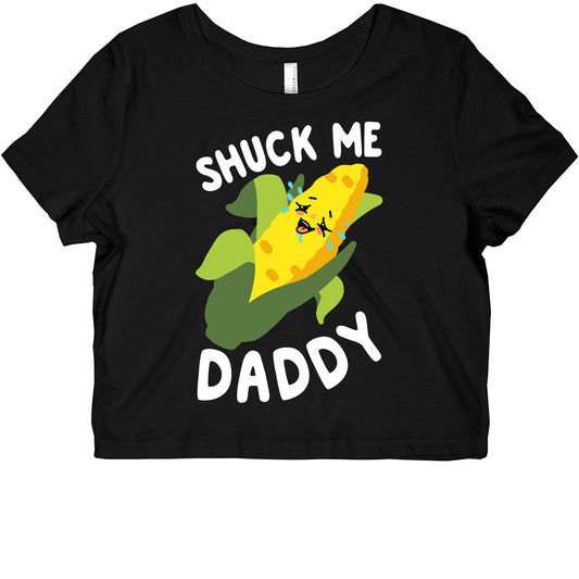 Shuck Me Daddy Graphic Baby Tee