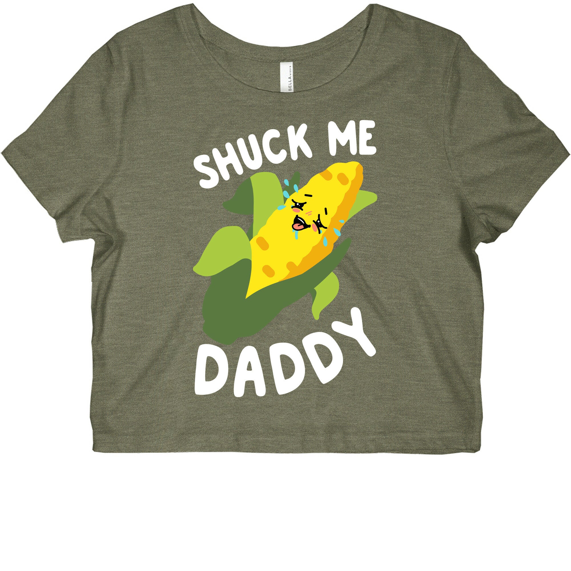 Shuck Me Daddy Graphic Baby Tee