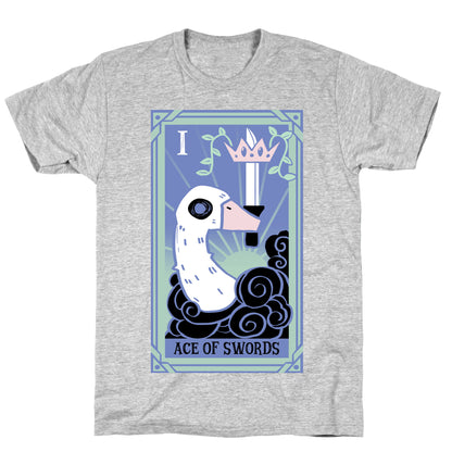 Creepy Cute Tarots: Ace Of Swords T-Shirt