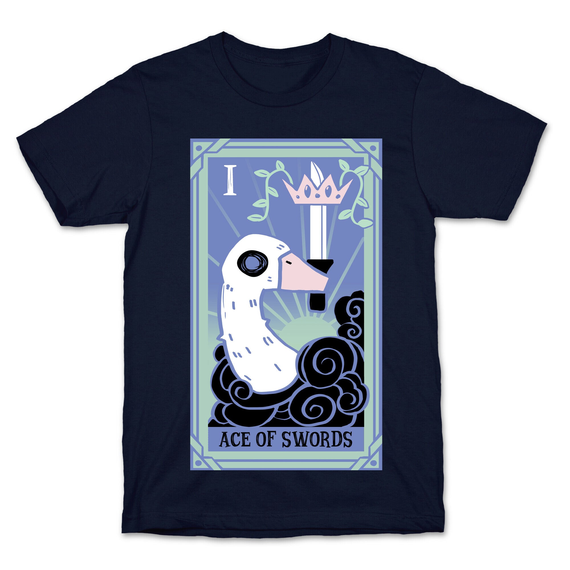 Creepy Cute Tarots: Ace Of Swords T-Shirt