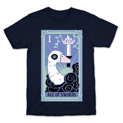 Creepy Cute Tarots: Ace Of Swords T-Shirt