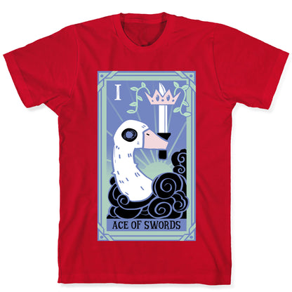 Creepy Cute Tarots: Ace Of Swords T-Shirt