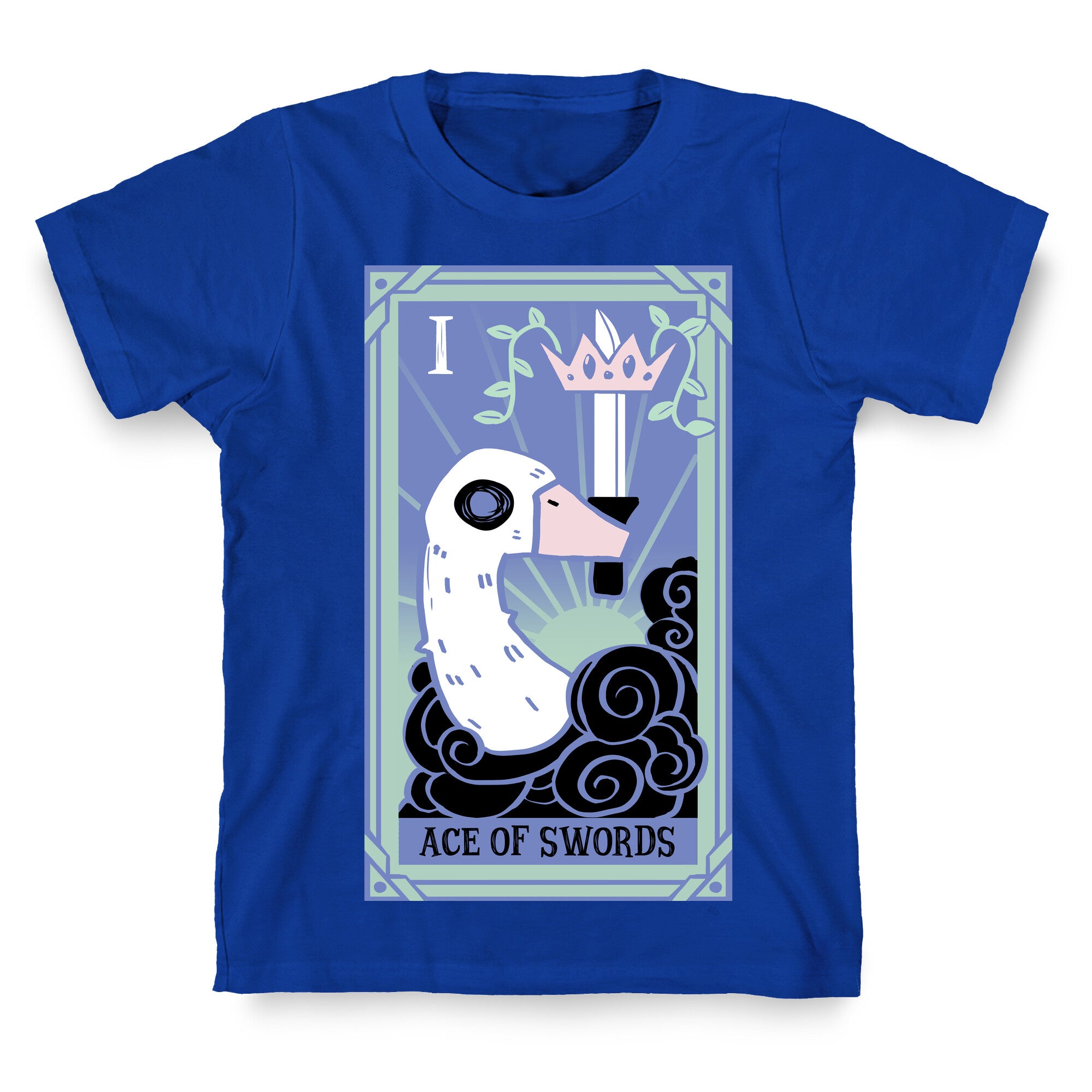 Creepy Cute Tarots: Ace Of Swords T-Shirt
