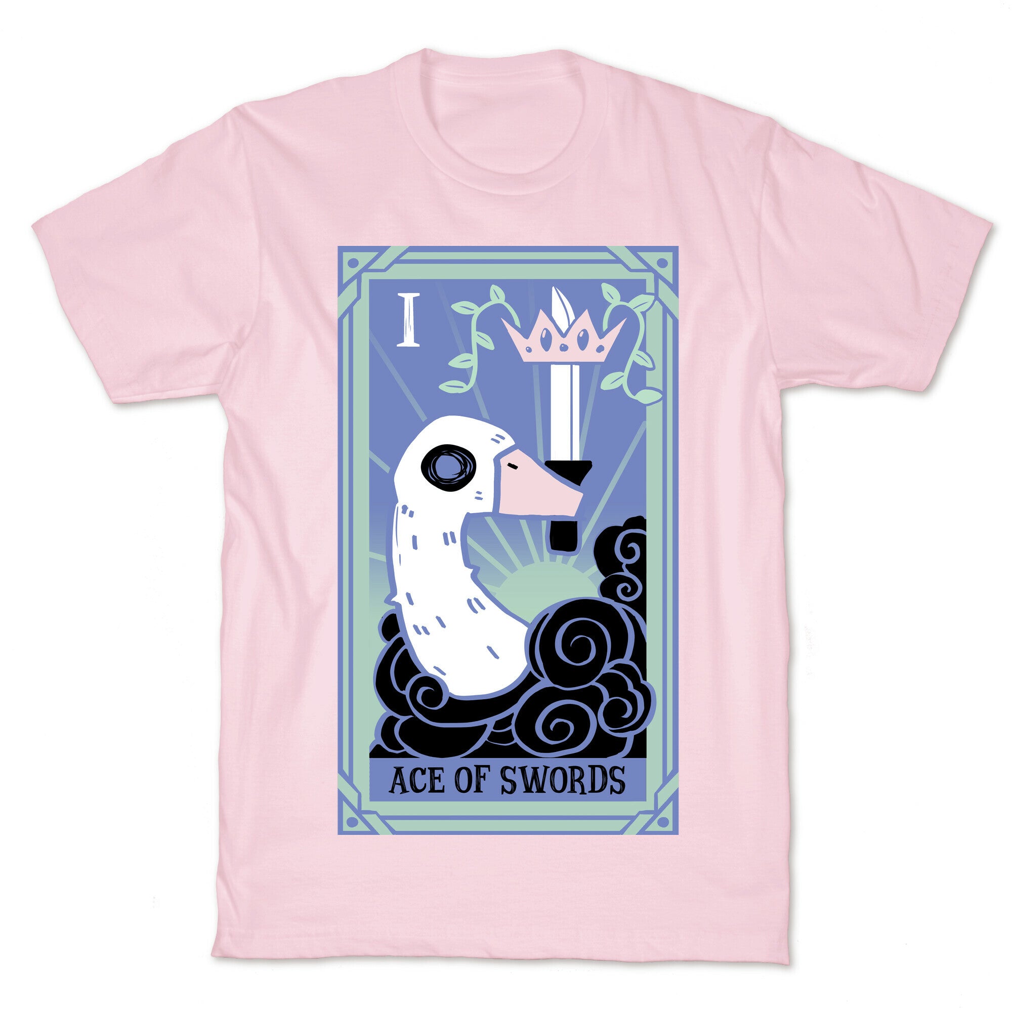 Creepy Cute Tarots: Ace Of Swords T-Shirt