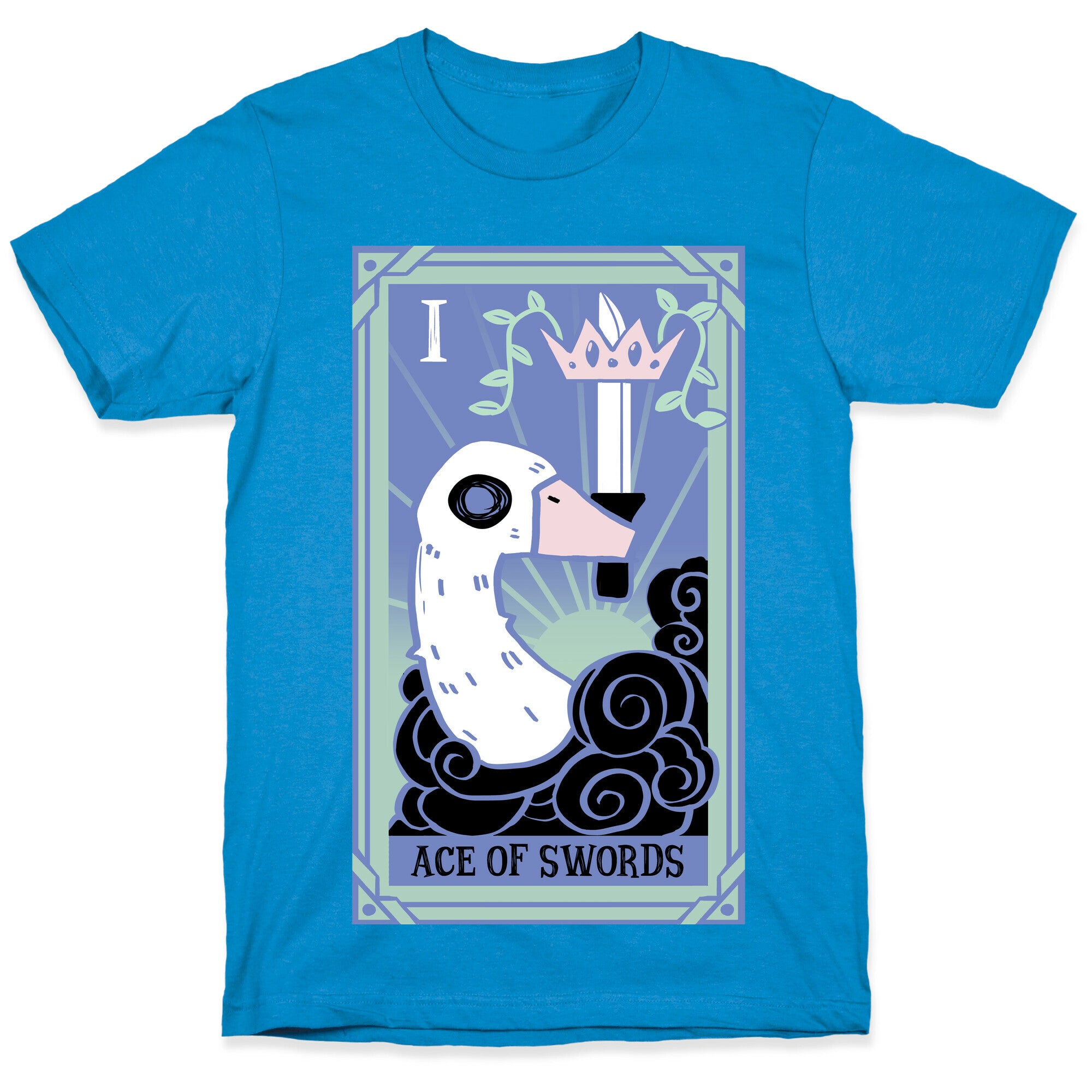 Creepy Cute Tarots: Ace Of Swords T-Shirt