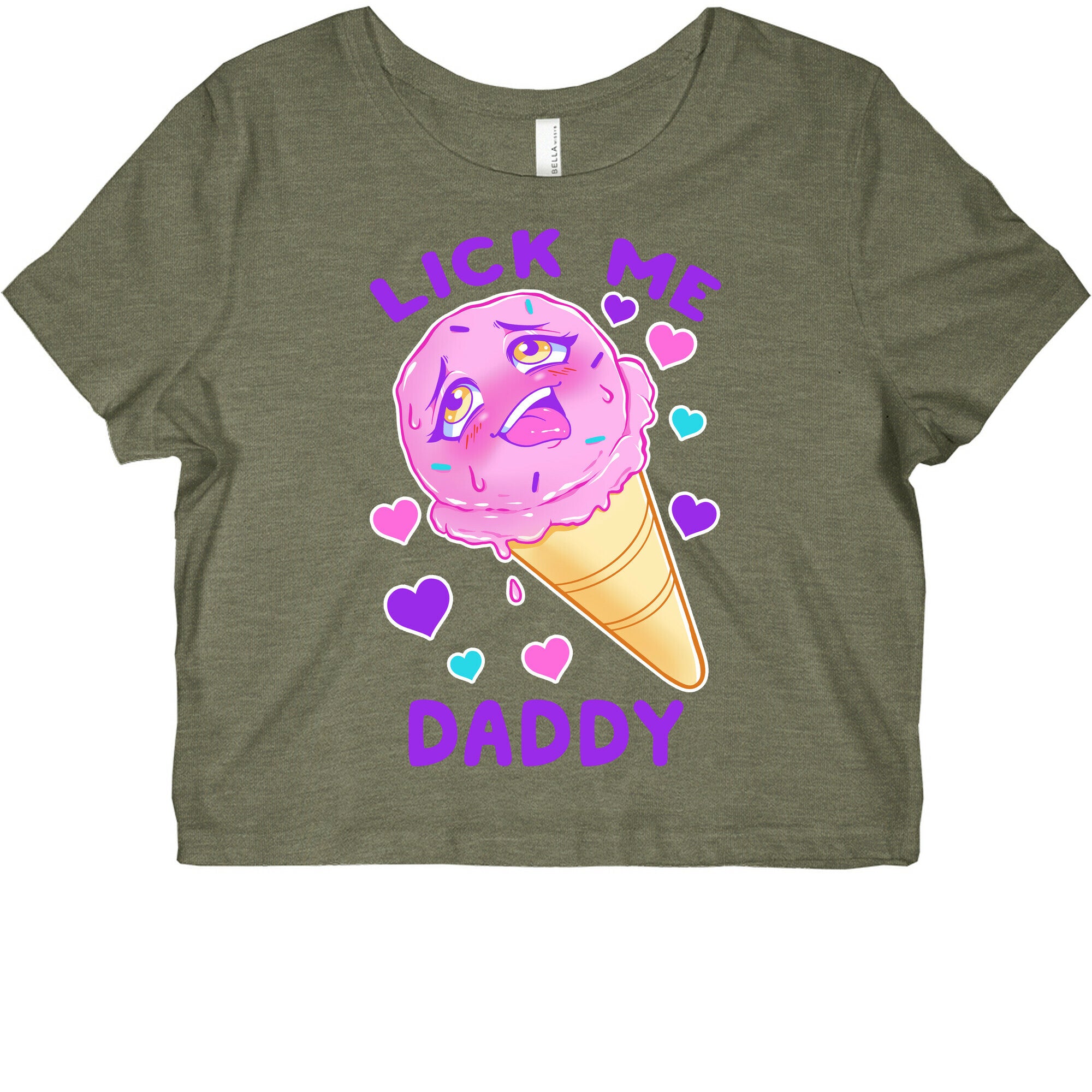 Lick Me Daddy Graphic Baby Tee