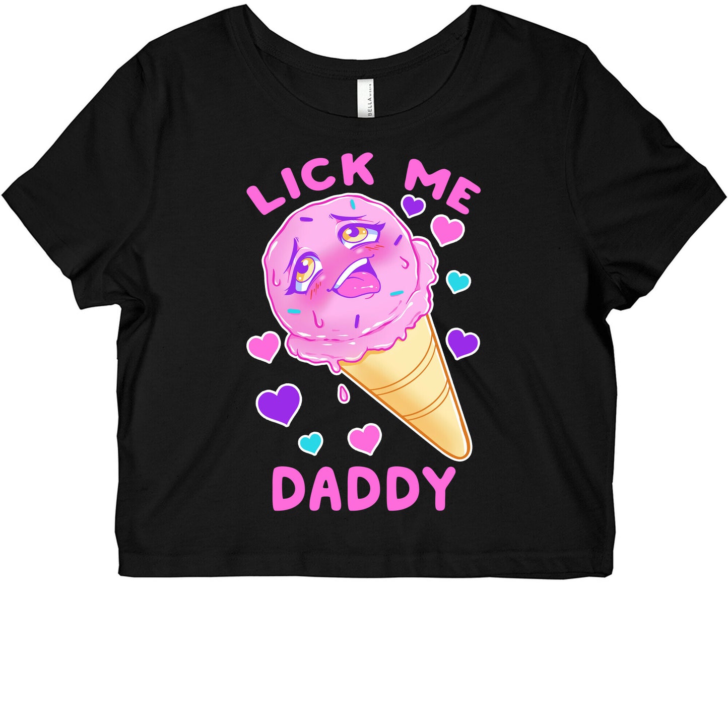 Lick Me Daddy Graphic Baby Tee