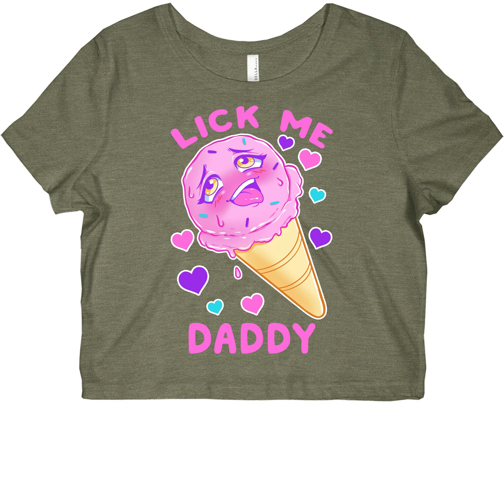 Lick Me Daddy Graphic Baby Tee