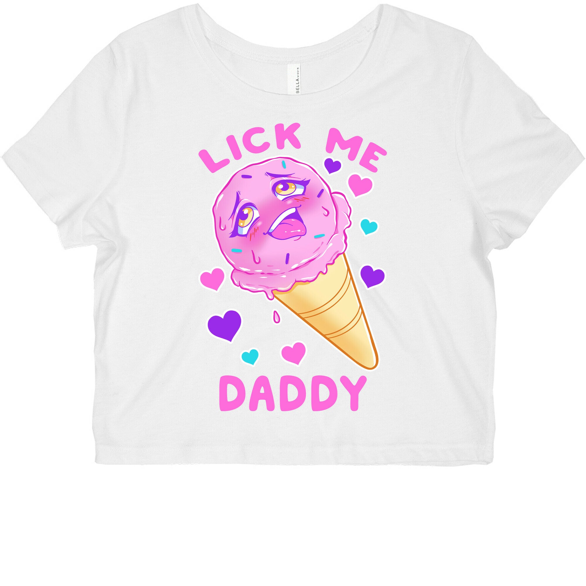 Lick Me Daddy Graphic Baby Tee