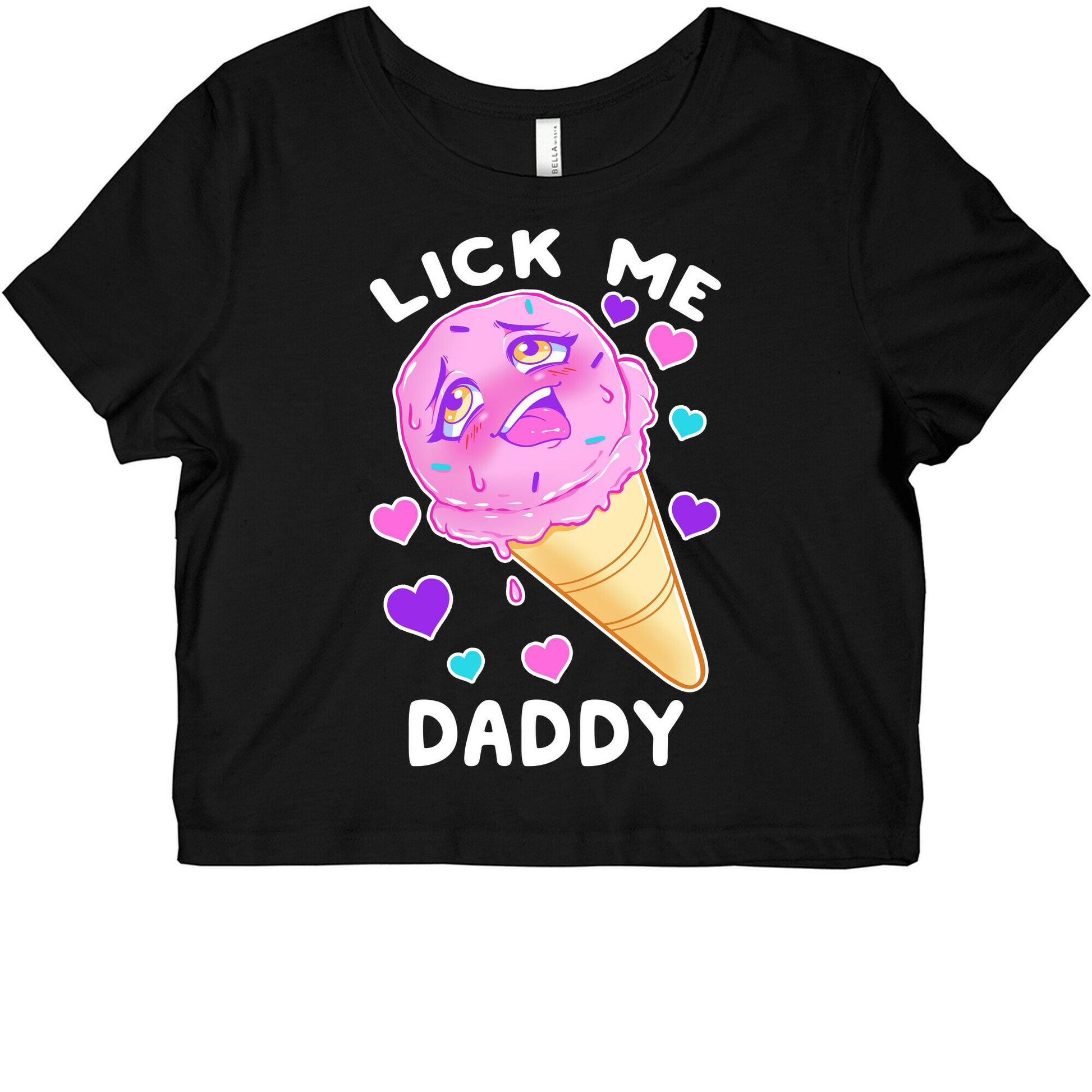 Lick Me Daddy Graphic Baby Tee