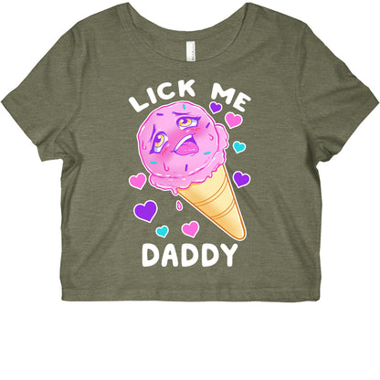 Lick Me Daddy Graphic Baby Tee