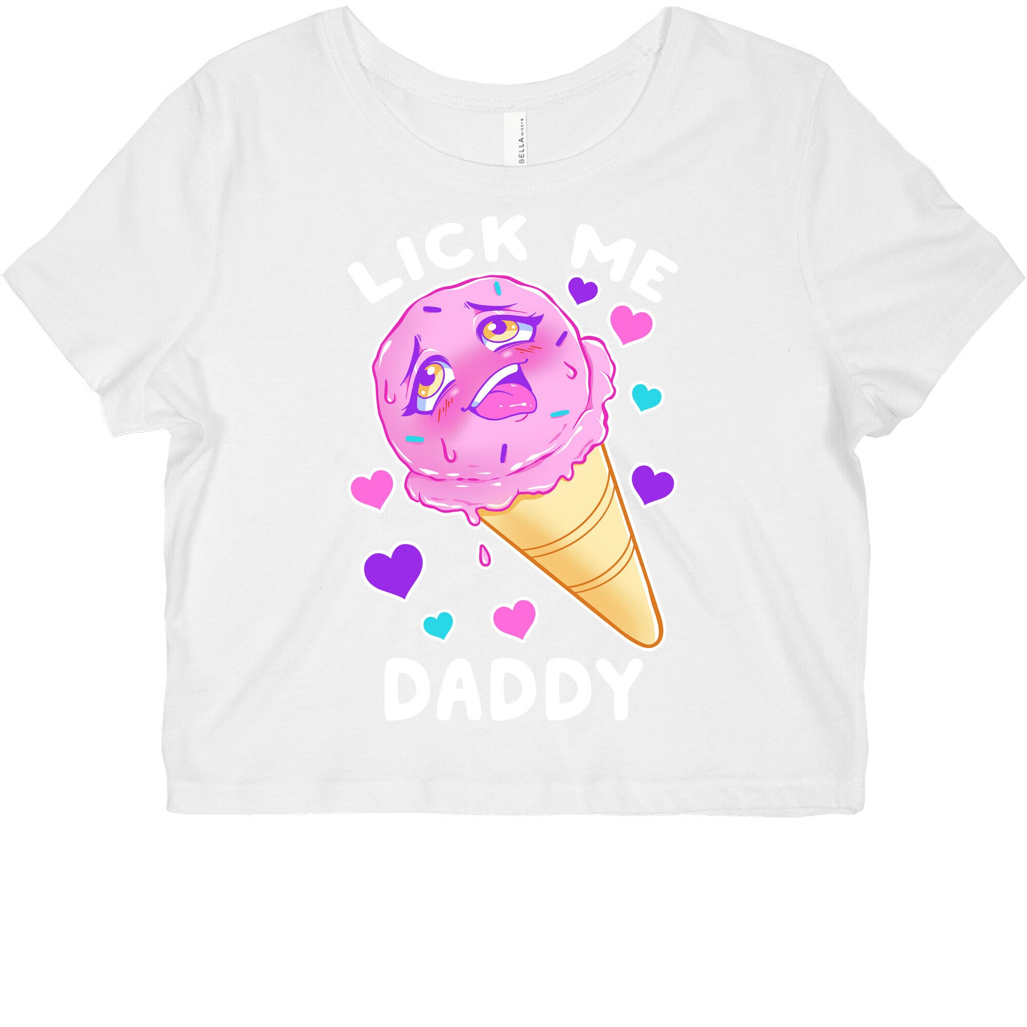 Lick Me Daddy Graphic Baby Tee