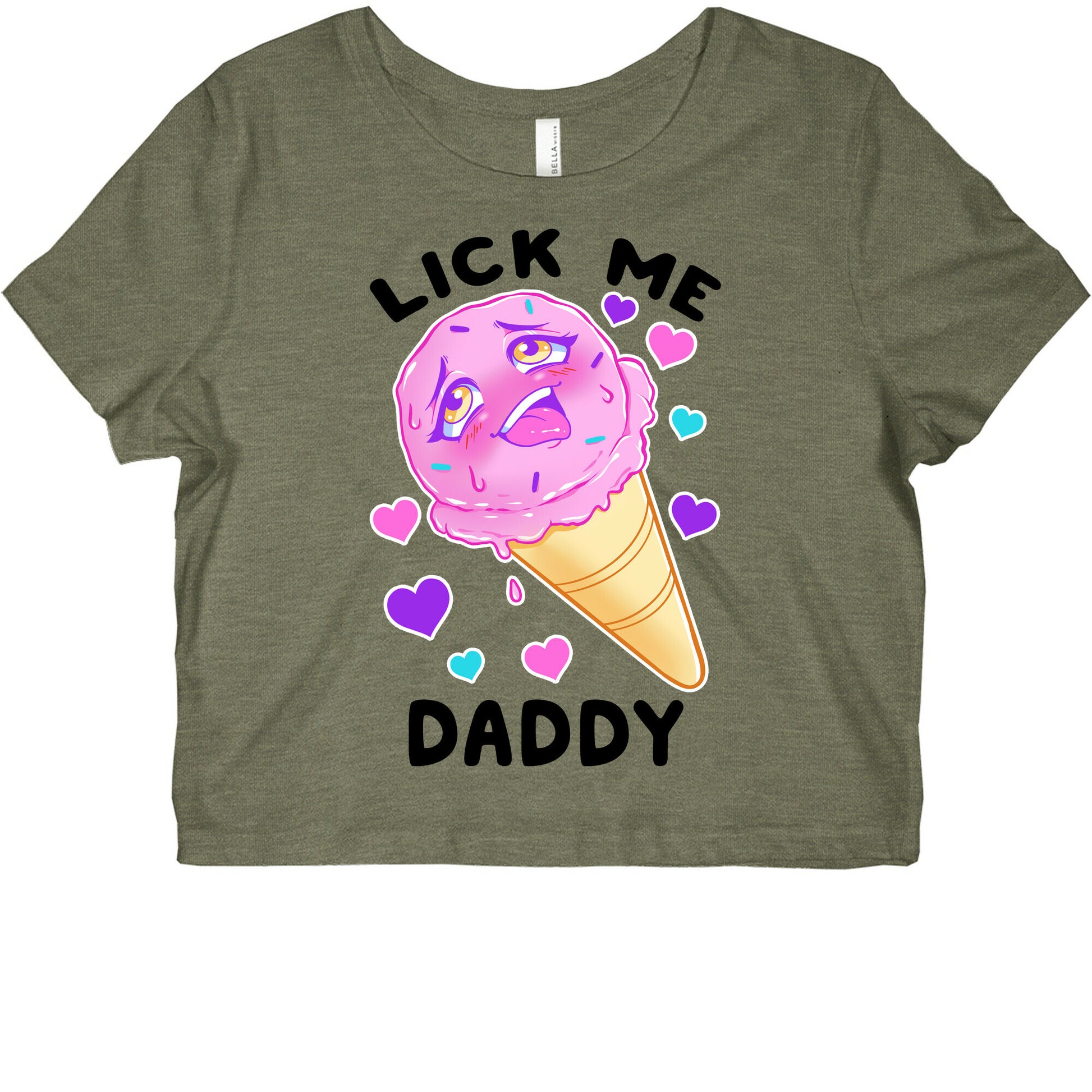 Lick Me Daddy Graphic Baby Tee