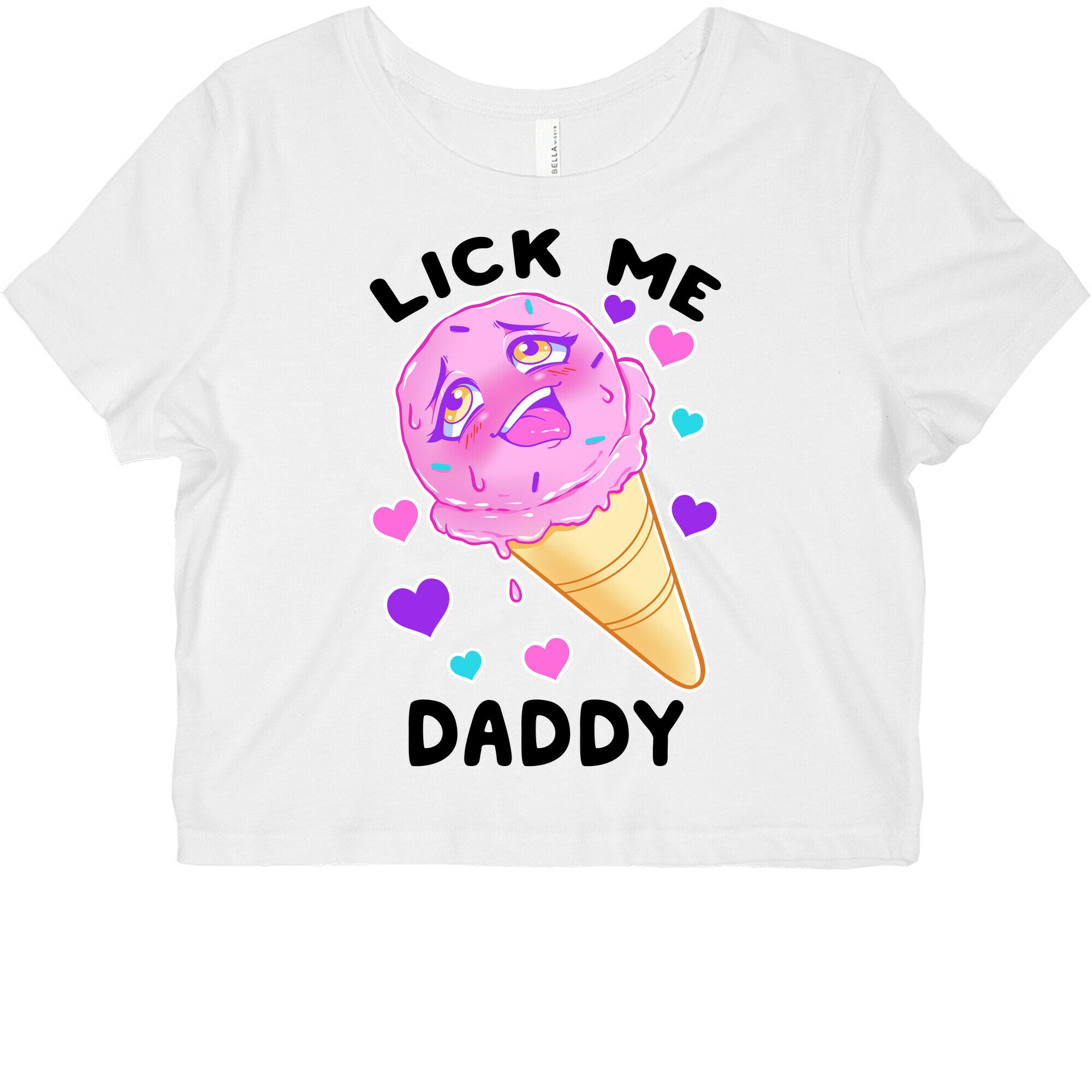 Lick Me Daddy Graphic Baby Tee