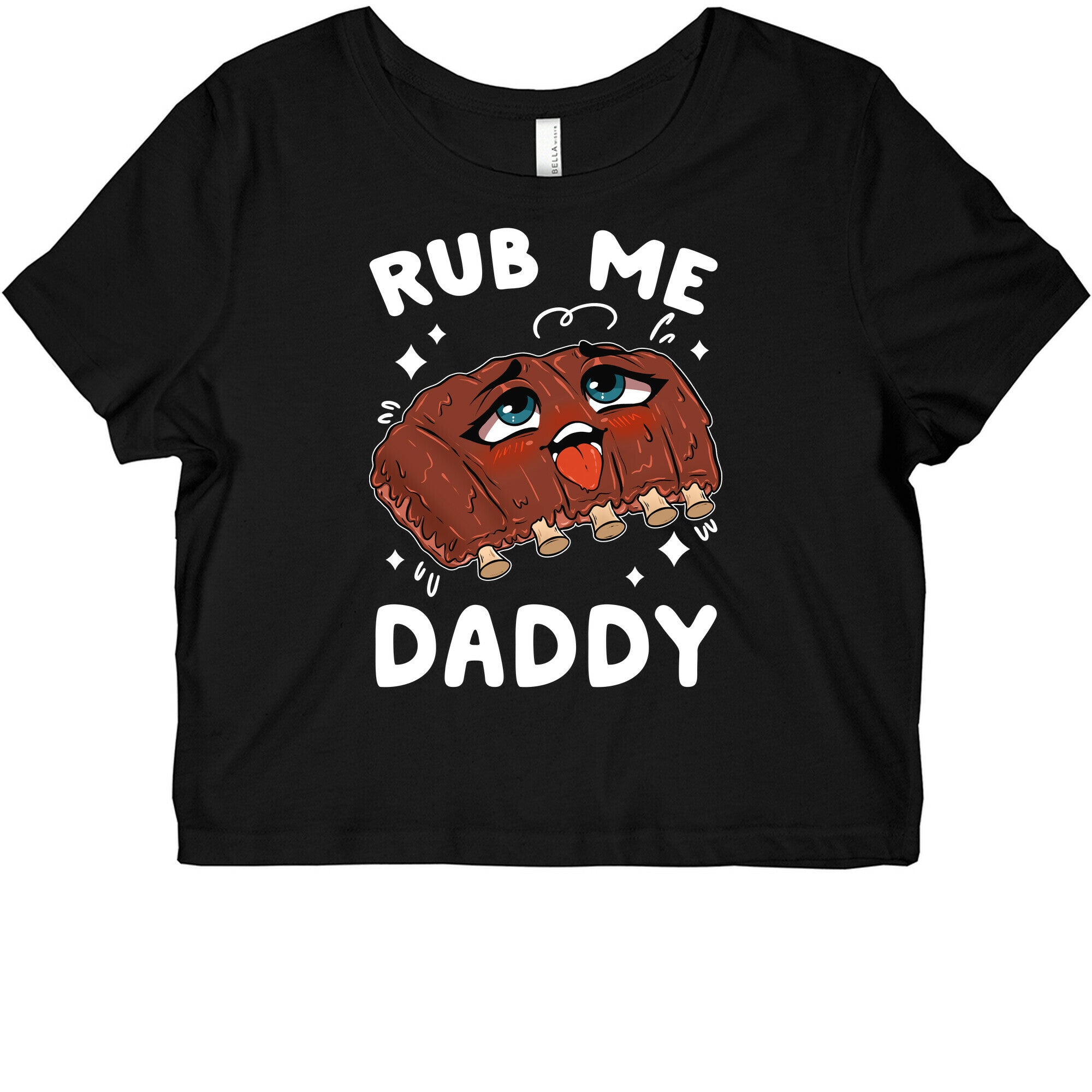 Rub Me Daddy Graphic Baby Tee