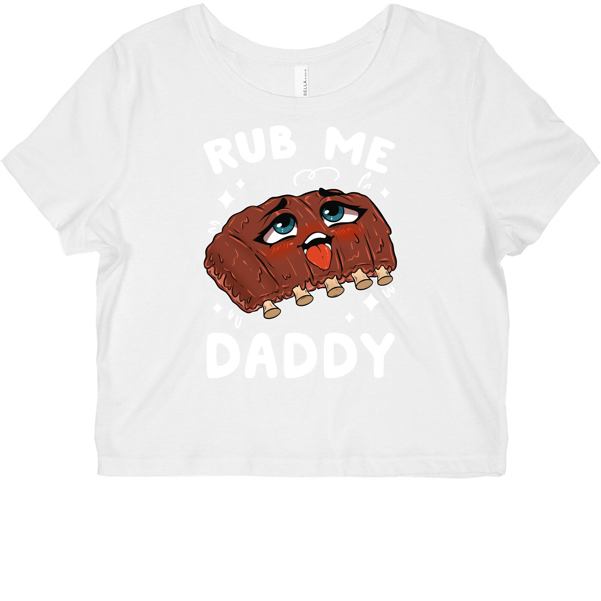 Rub Me Daddy Graphic Baby Tee