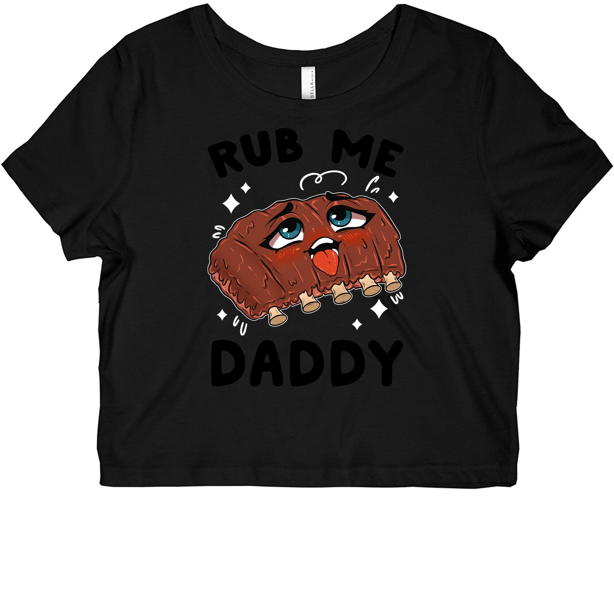 Rub Me Daddy Graphic Baby Tee