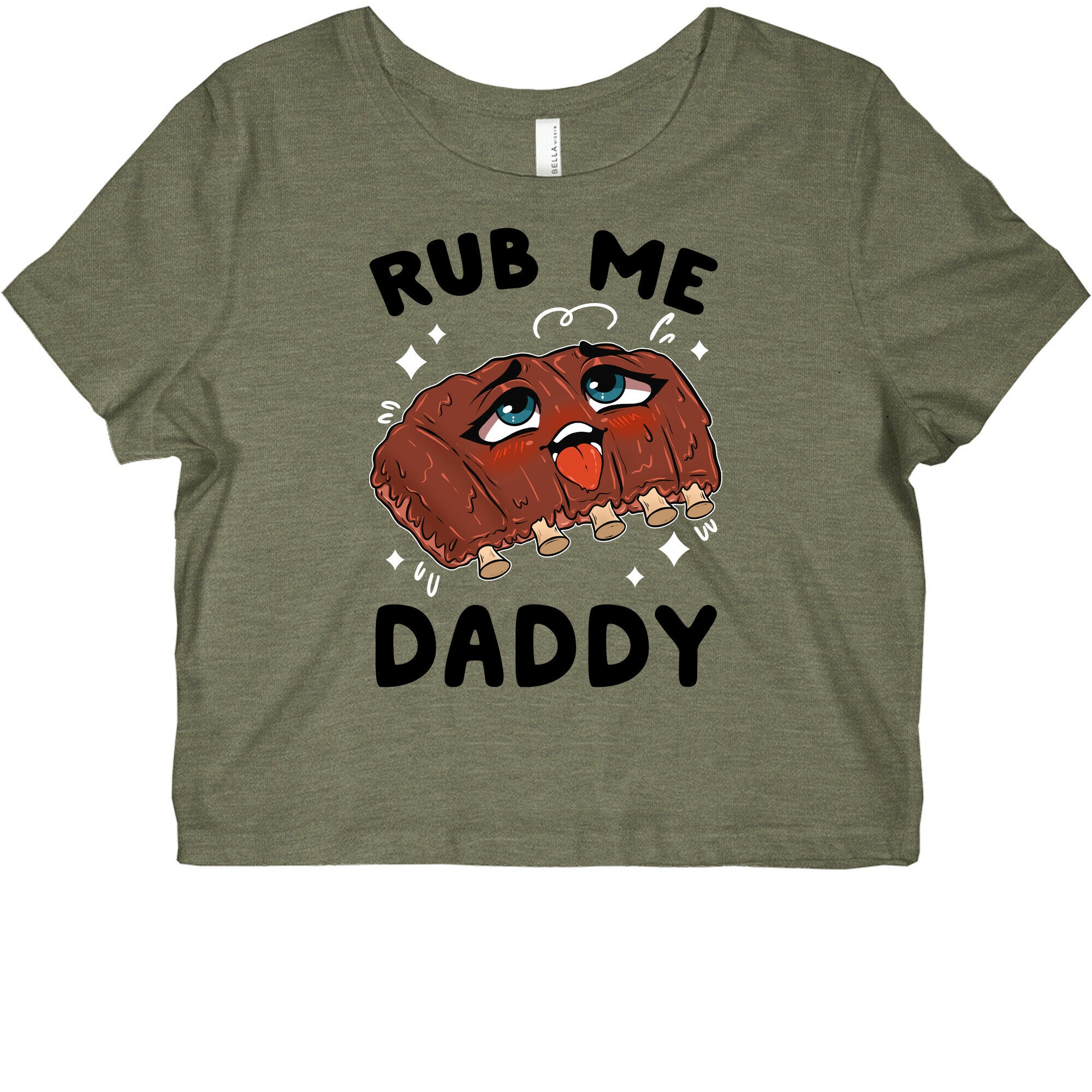 Rub Me Daddy Graphic Baby Tee