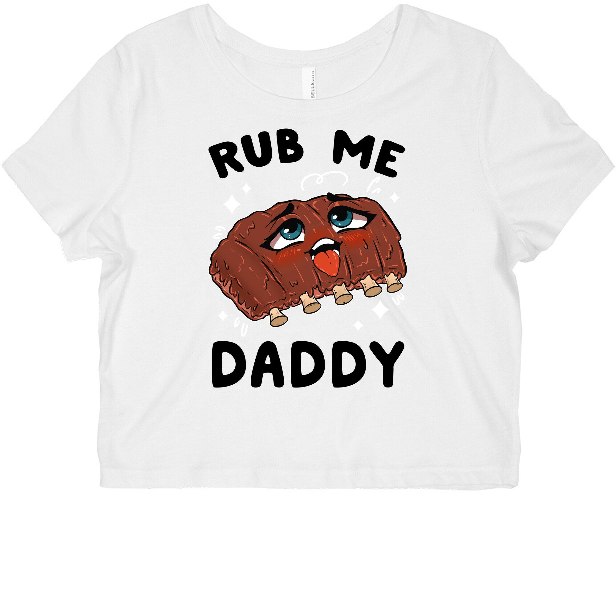Rub Me Daddy Graphic Baby Tee