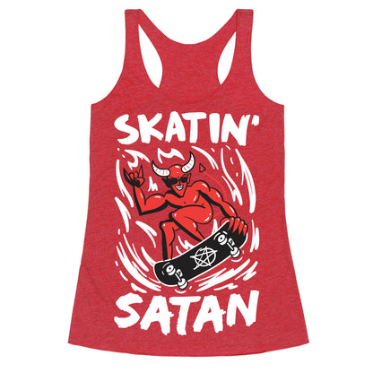 Skatin' Satan Racerback Tank