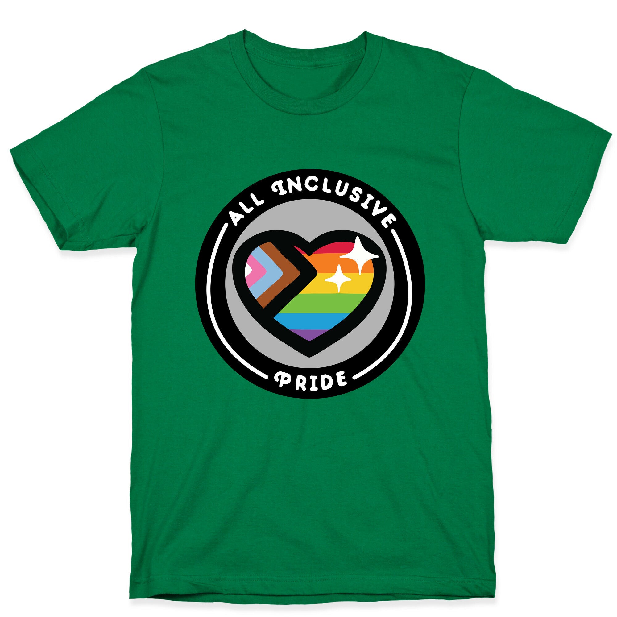 All Inclusive Pride Patch T-Shirt
