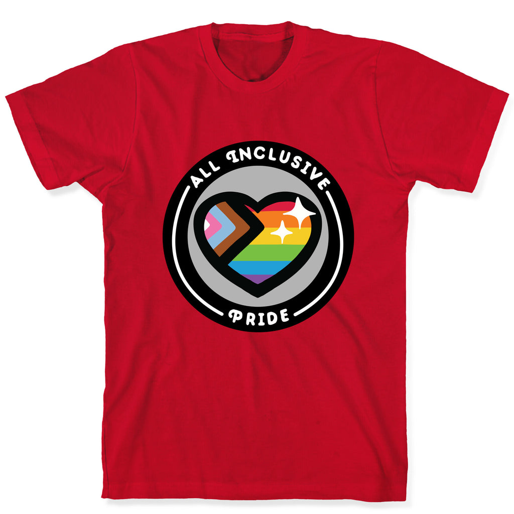 All Inclusive Pride Patch T-Shirt