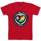All Inclusive Pride Patch T-Shirt