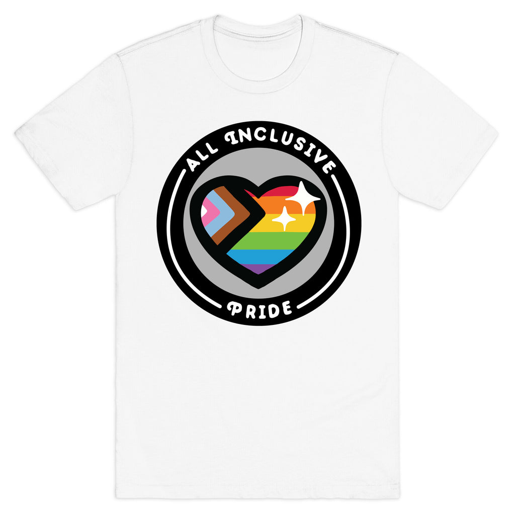 All Inclusive Pride Patch T-Shirt