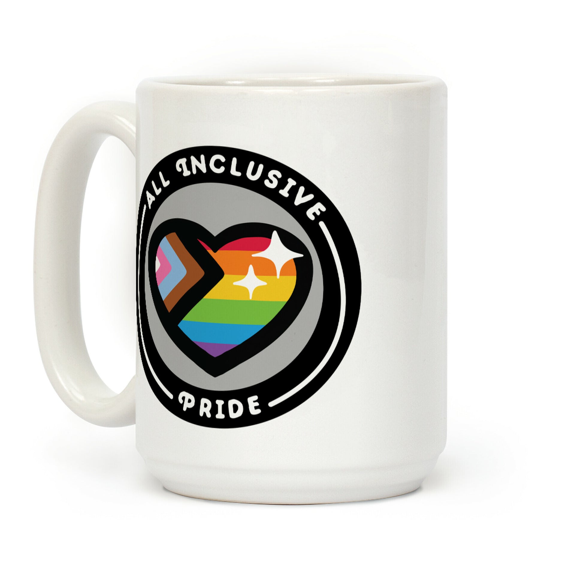 All Inclusive Pride Patch Coffee Mug