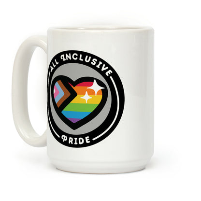 All Inclusive Pride Patch Coffee Mug