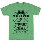 Forever A Night Owl Unisex Triblend Tee