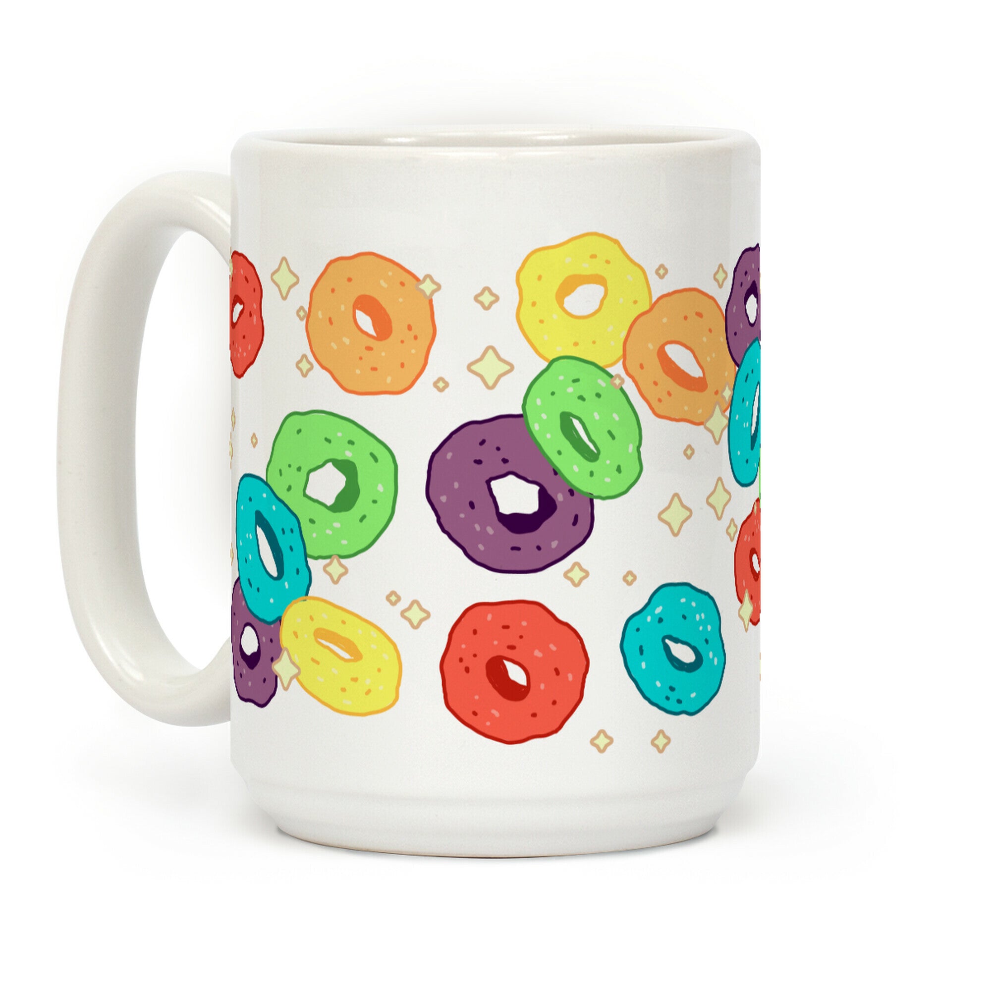 Spacey Fruity Cereal Coffee Mug