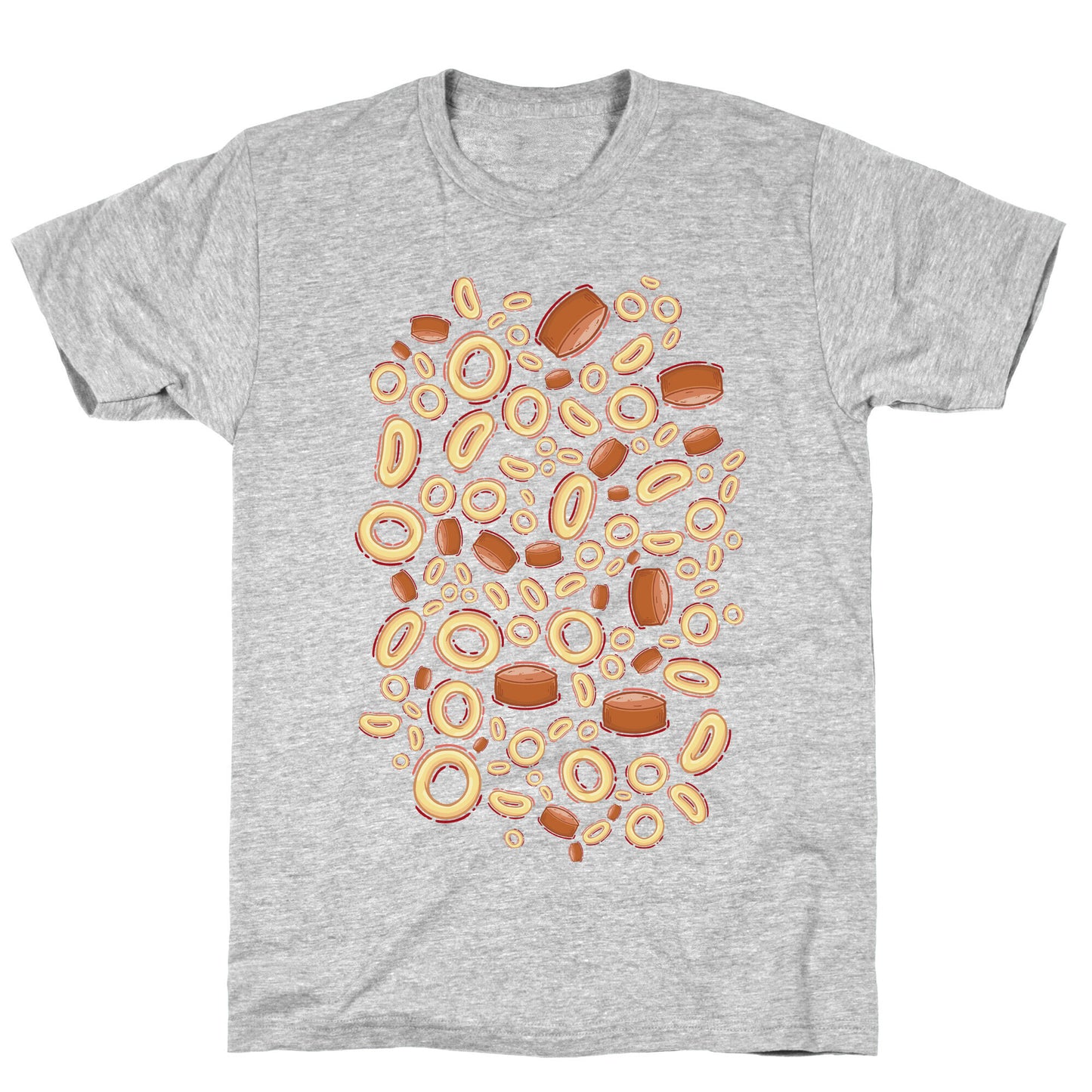 Spaghettios With Franks Pattern T-Shirt