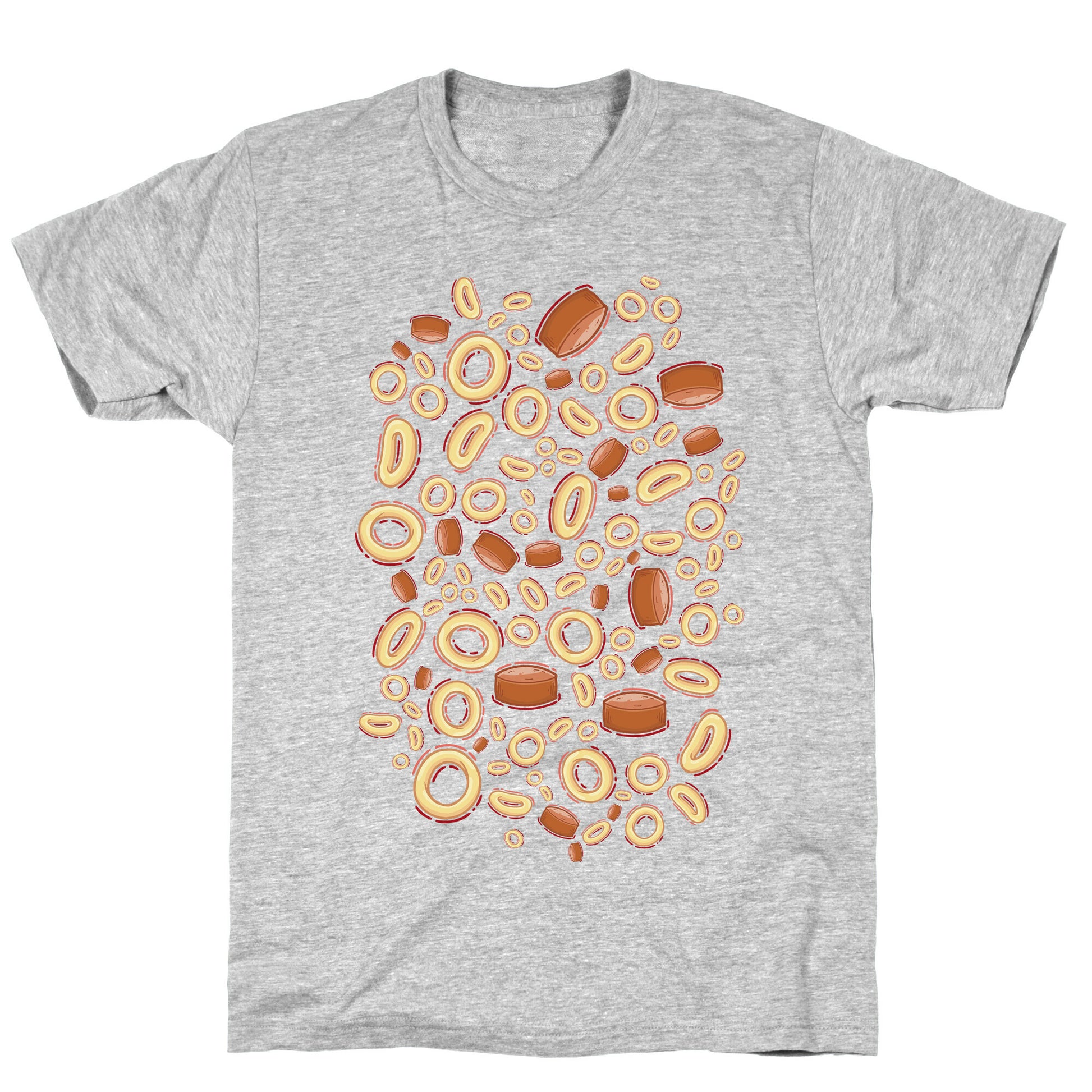 Spaghettios With Franks Pattern T-Shirt