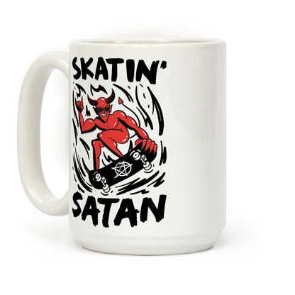 Skatin' Satan Coffee Mug