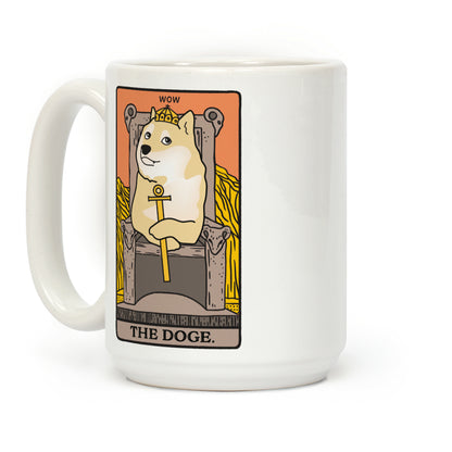 The Doge Tarot Parody Coffee Mug