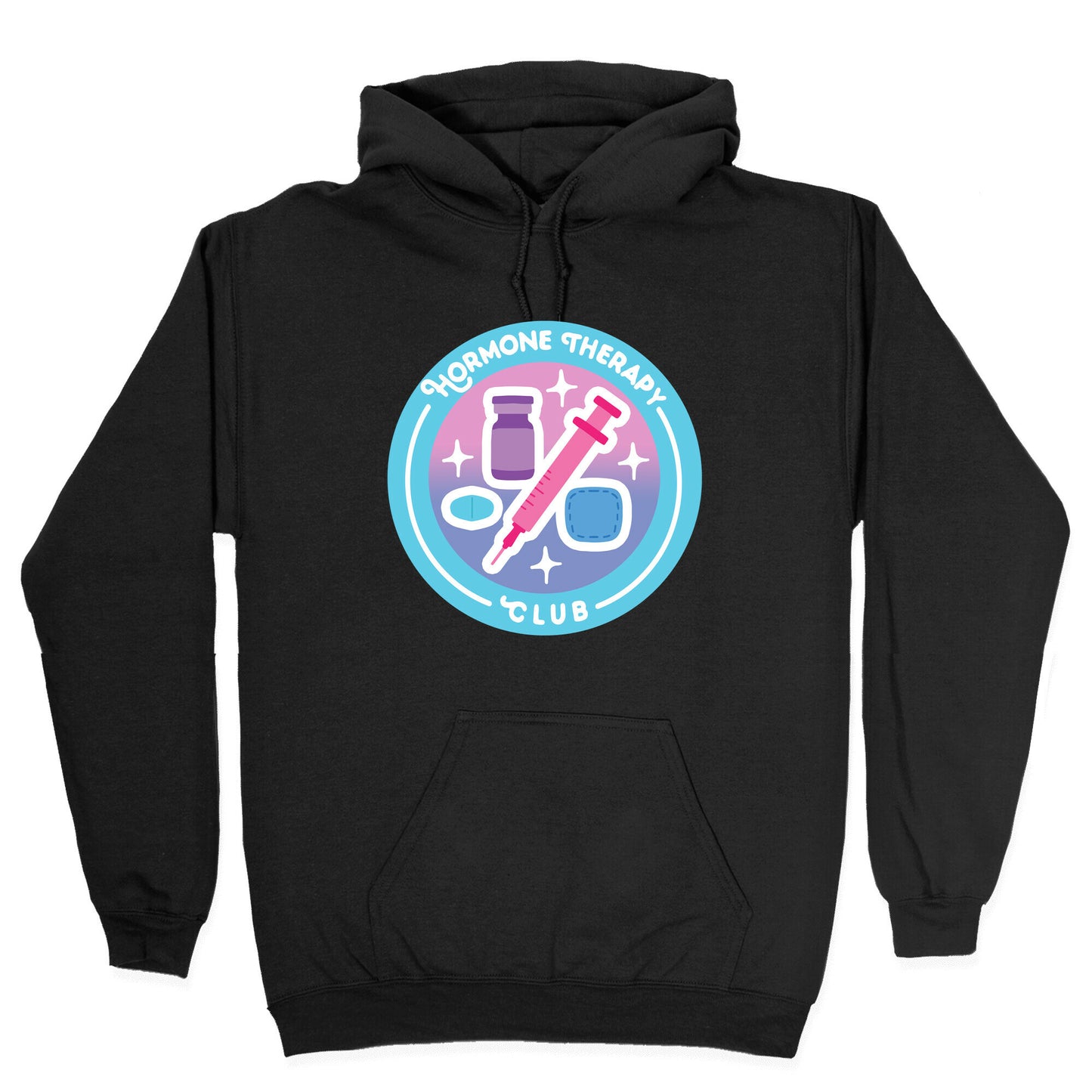 Hormone Therapy Club Patch Hoodie