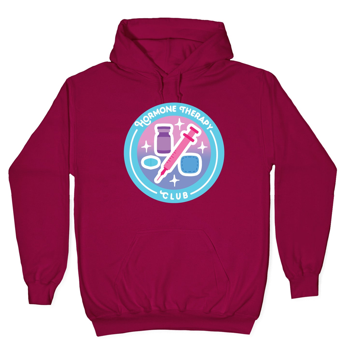 Hormone Therapy Club Patch Hoodie