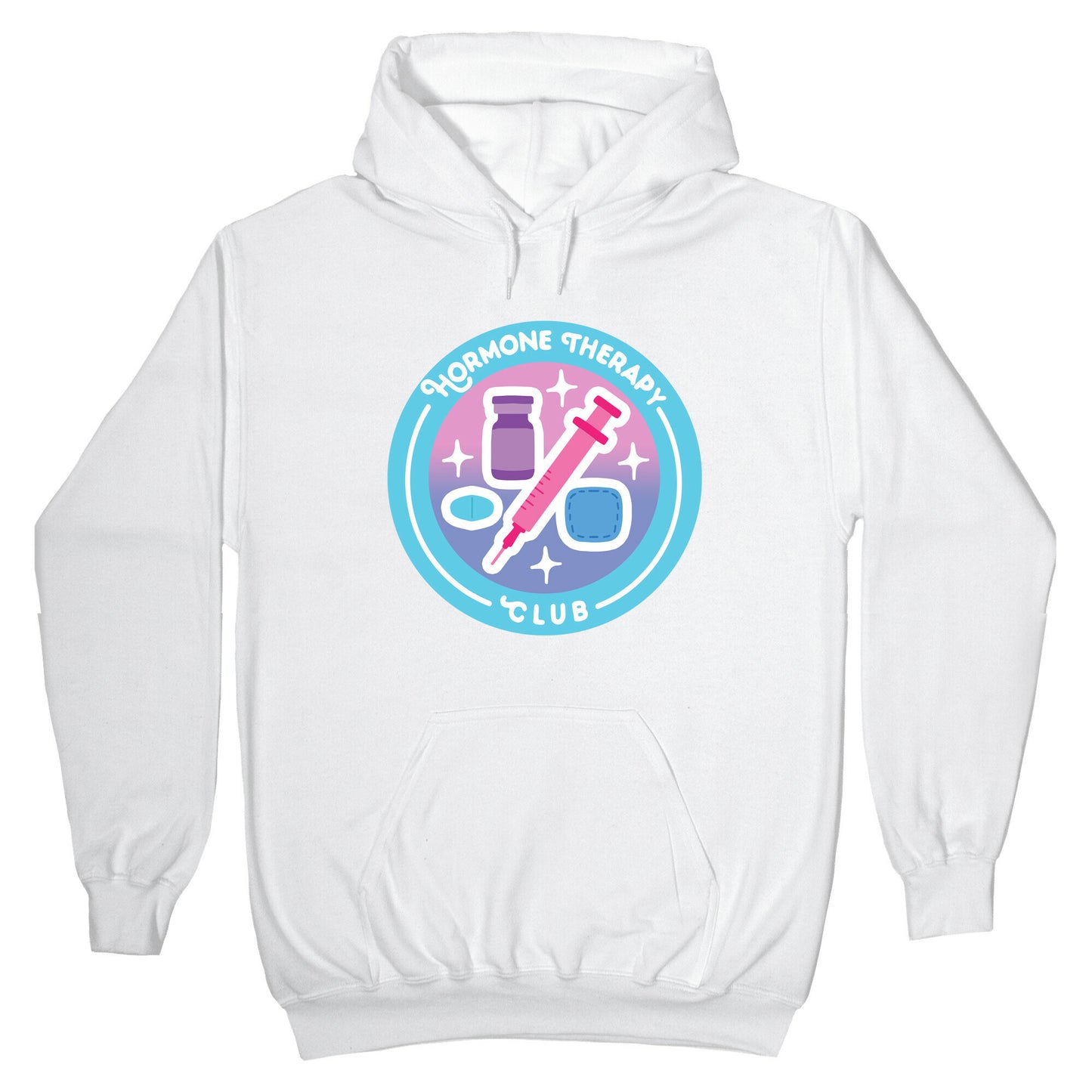 Hormone Therapy Club Patch Hoodie